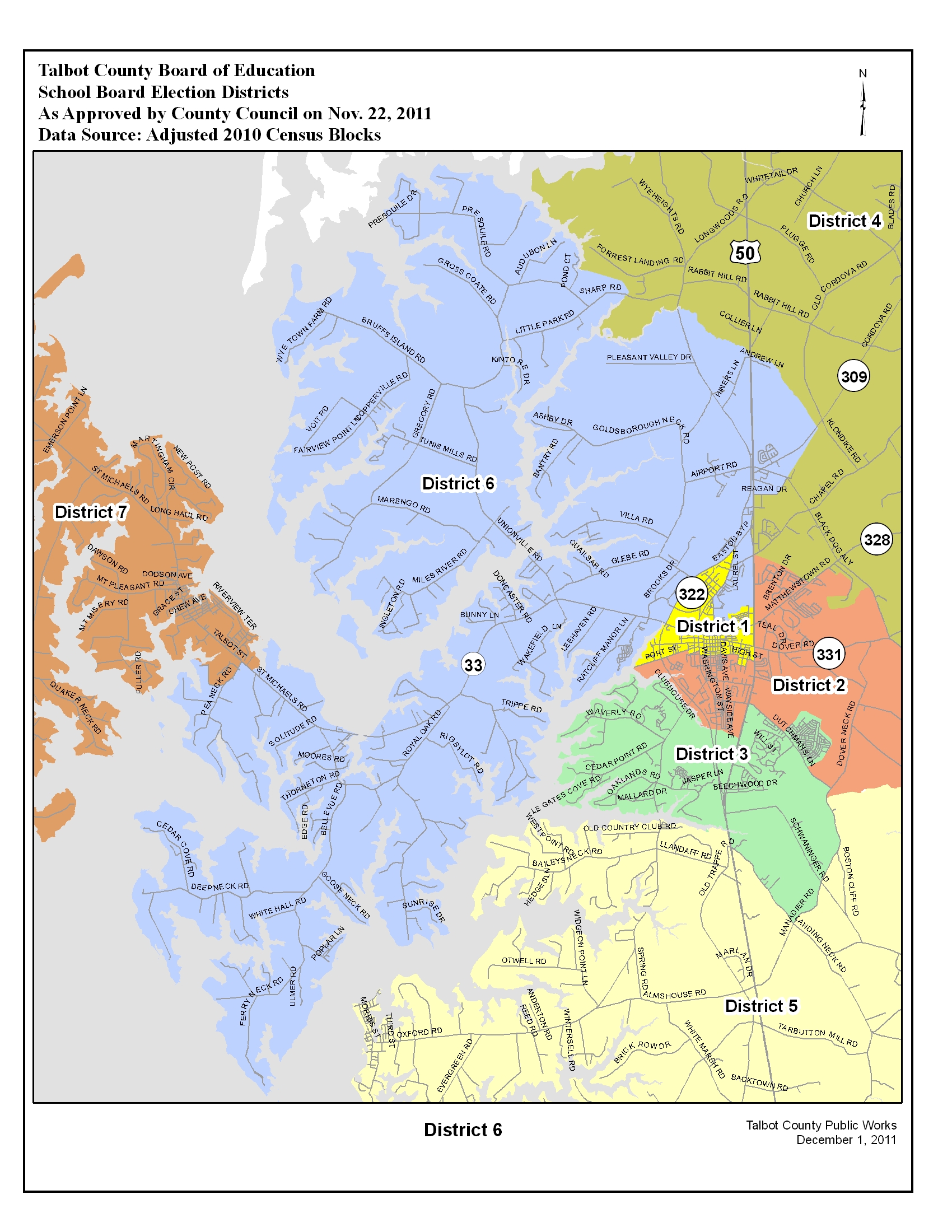 Board Members Talbot County Public Schools